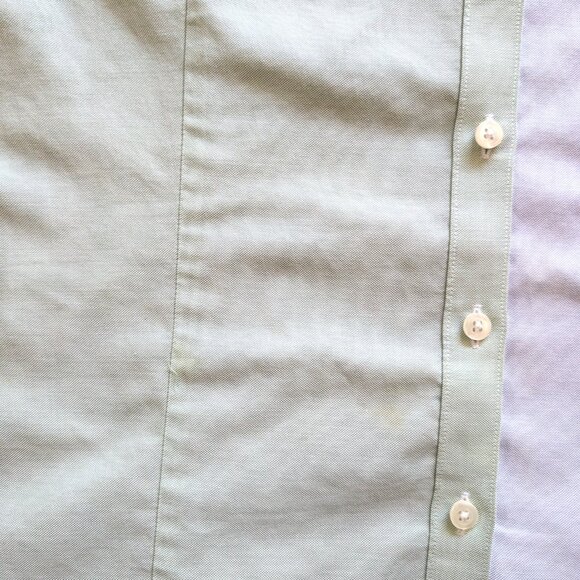 Brooks Brothers Size 10 Womens Button Shirt  Colorblock Pastels - Picture 10 of 12